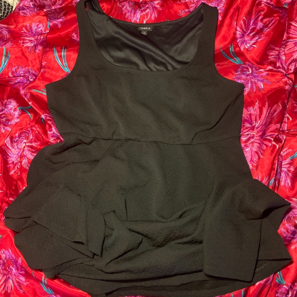 Gothic Black Formal Torrid Dress 1X